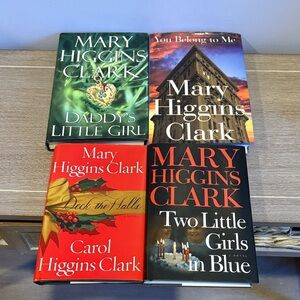 Mary Higgins Clark Hardcover Book Set
